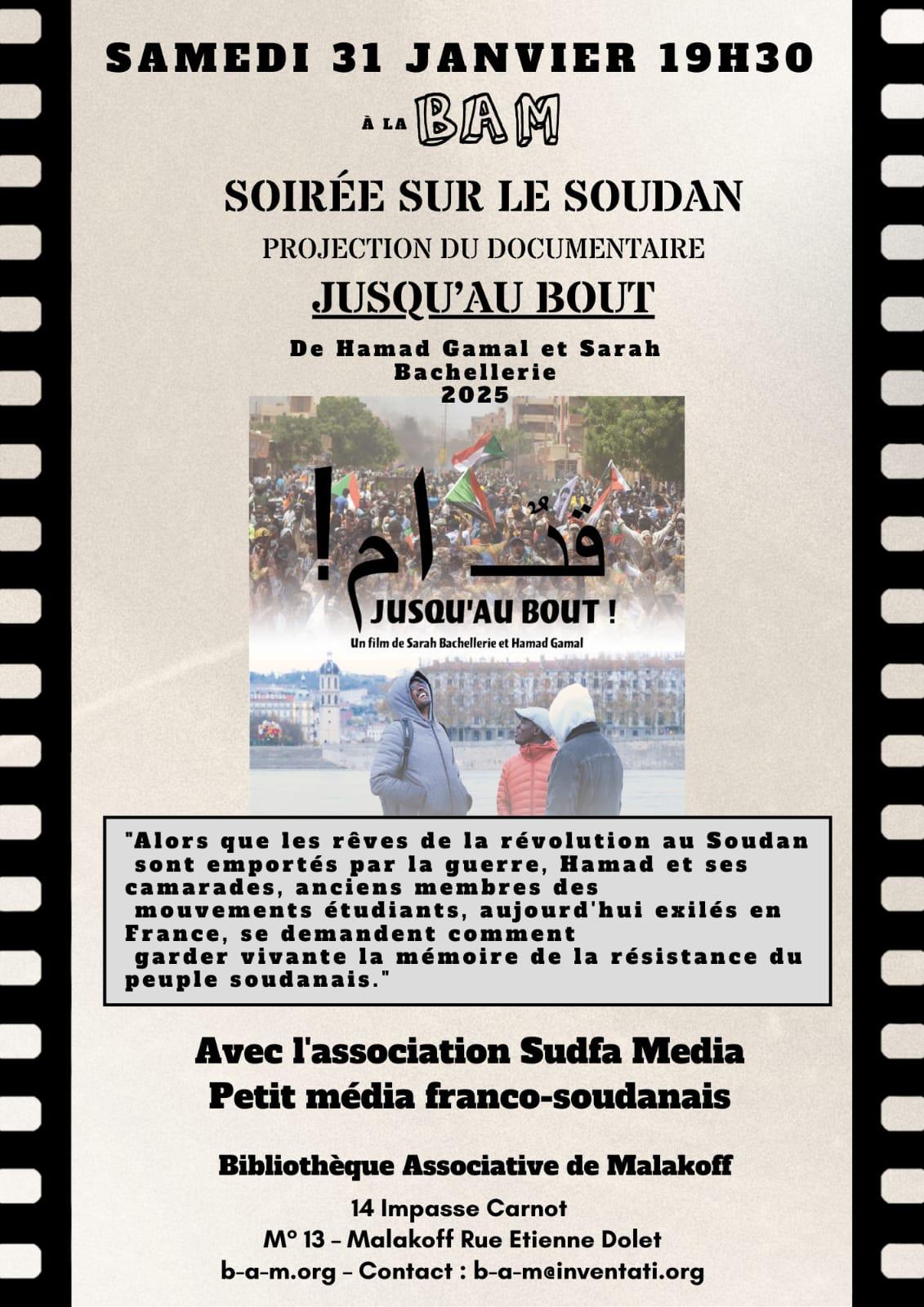 Projection BAM - 31 janvier