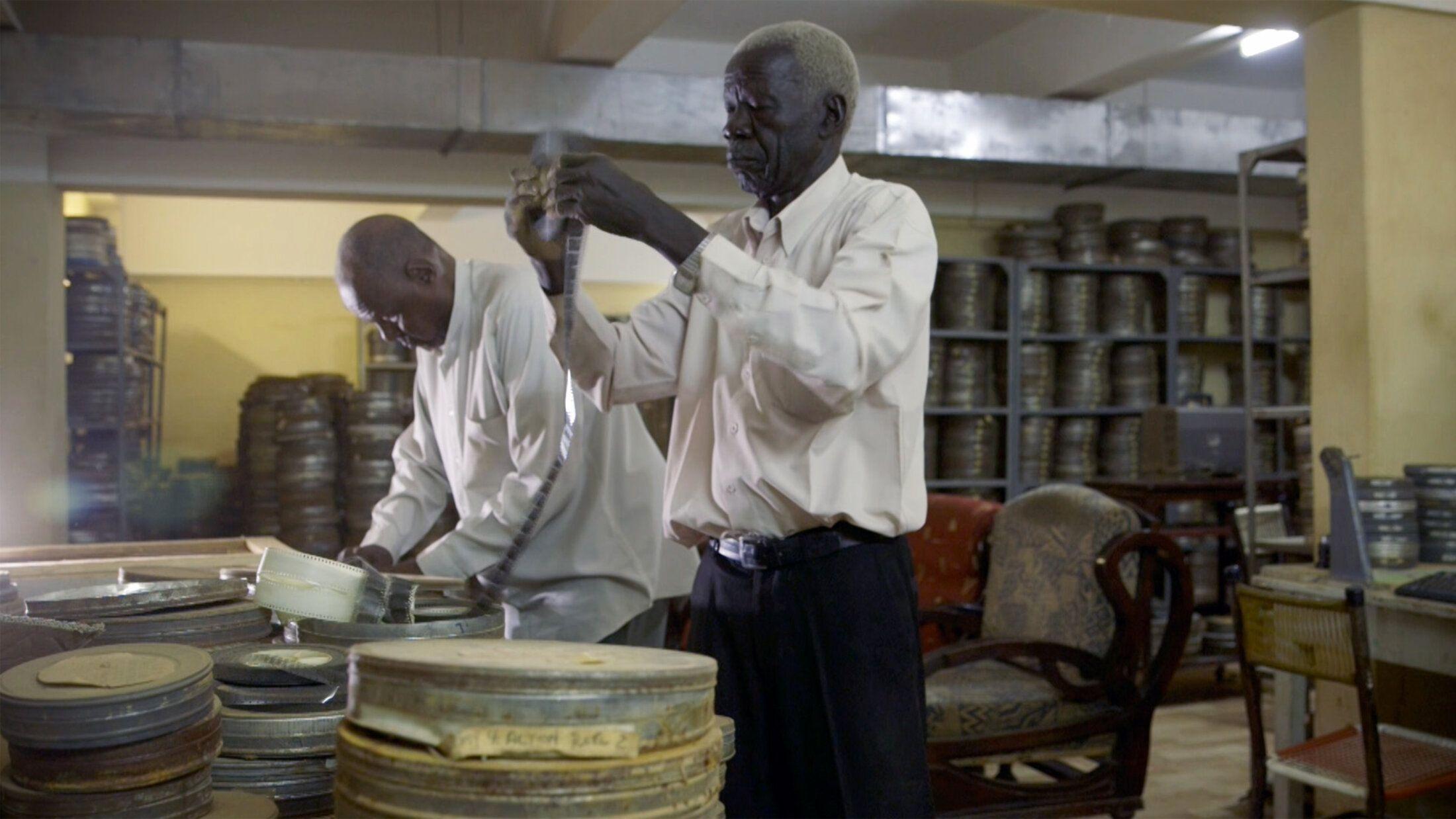 Image issue du film Sudan's Forgotten Films (Gasmelbari, 2014). Source : Al-Jazeera. 