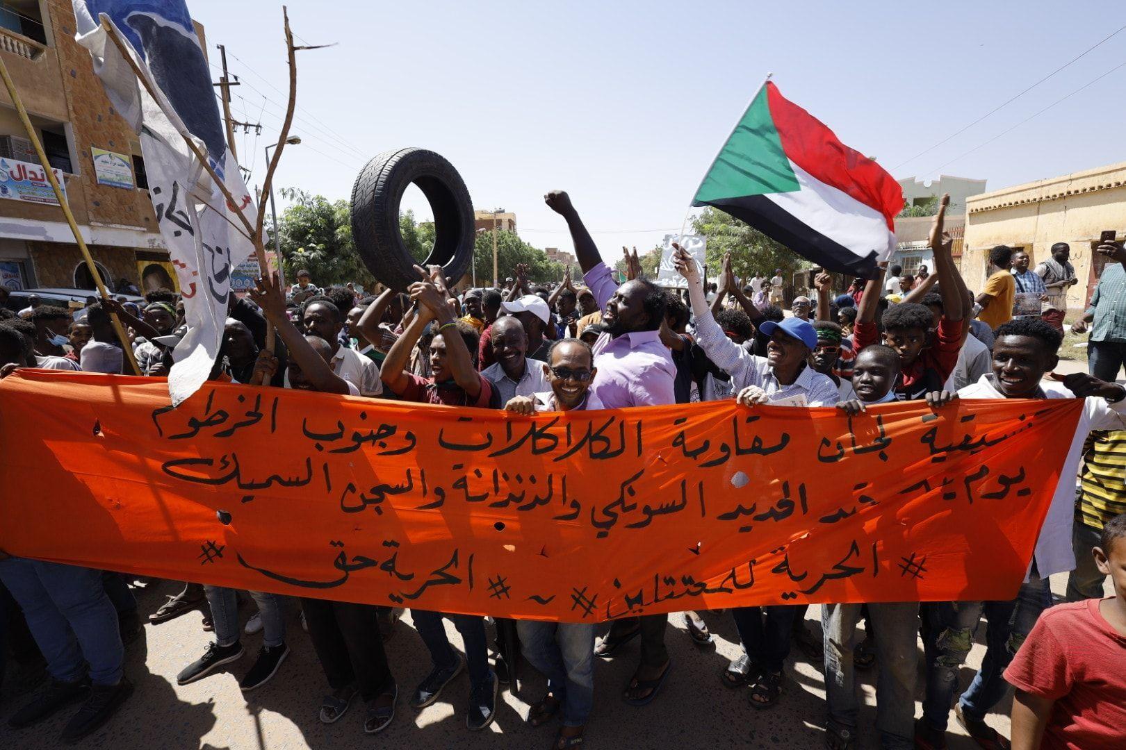 Manifestation du 25 octobre 2022, auteur : Faiz Abubkr