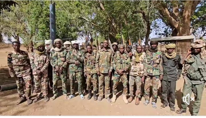 Soldats de l'alliance des mouvements armés darfouris et de l'armée Soudanaise. Source : réseaux sociaux. 